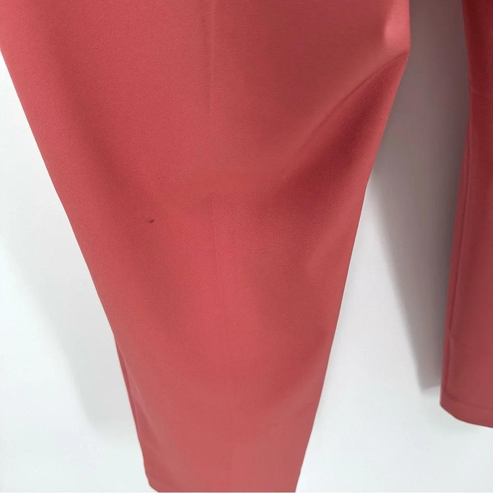 Liz Claiborne Pants Womens 16 Career Classic Dusty Cedar Ankle Taper Office NWD